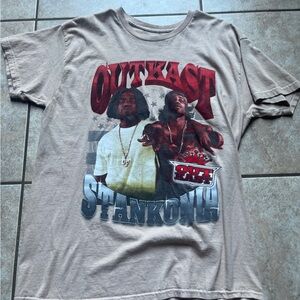 Tilly's Beige Outkast Graphic Tee